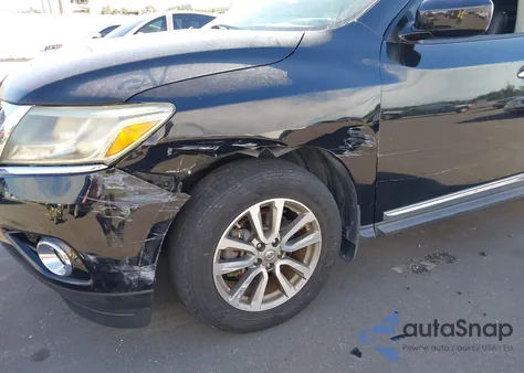 2014 Nissan Pathfinder Sl z USA, uszkodzony, nr VIN 5N1AR2MM1EC686747